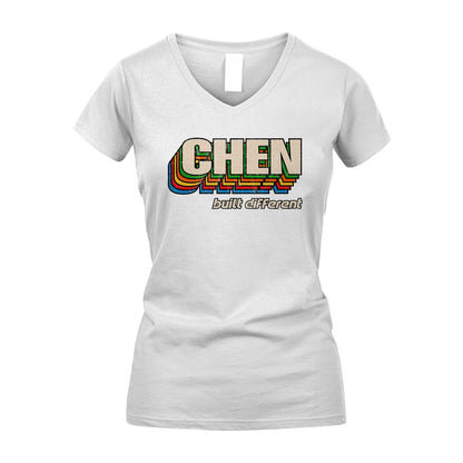 Your Name Built Different Retro Shirt CHEN M1-26