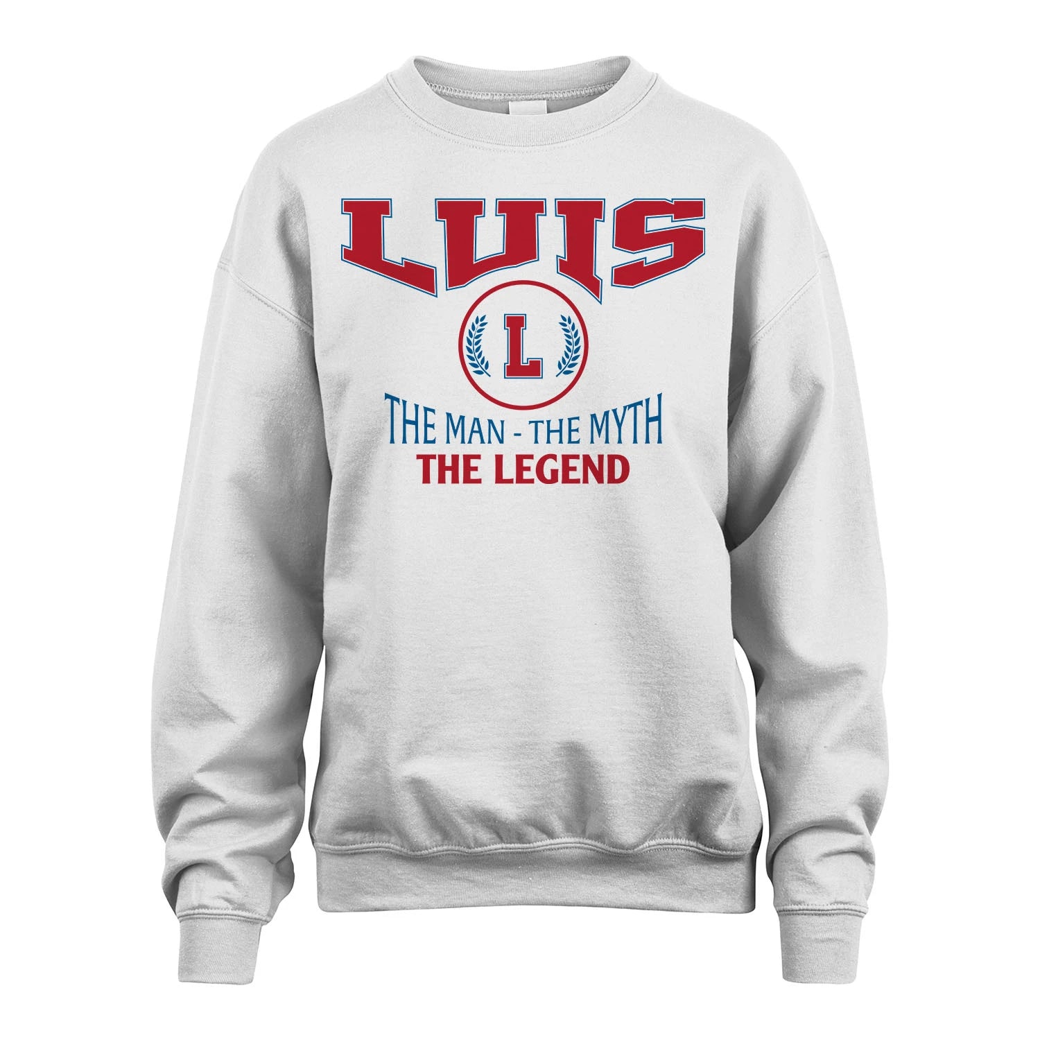 The Man The Myth The Legend Jet Style Shirt LUIS M1-9