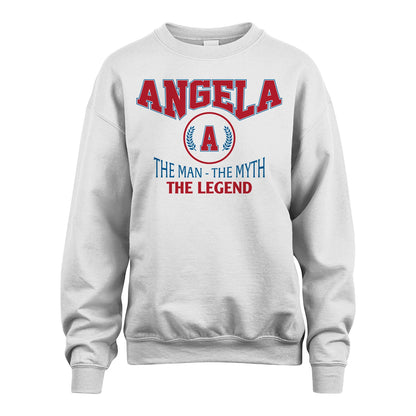 The Man The Myth The Legend Jet Style Shirt ANGELA M1-9