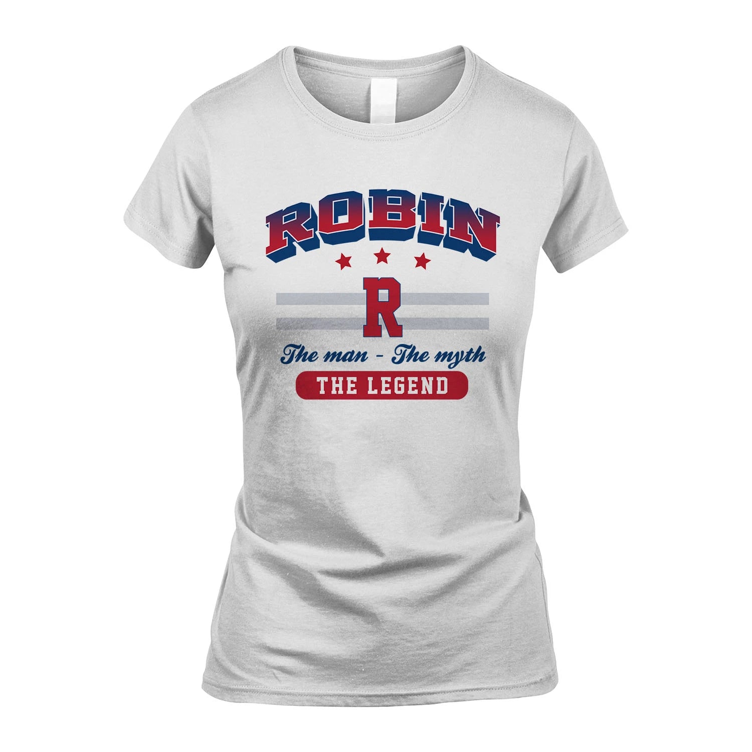 The Man The Myth The Legend With Your Name Shirt ROBIN M1-35