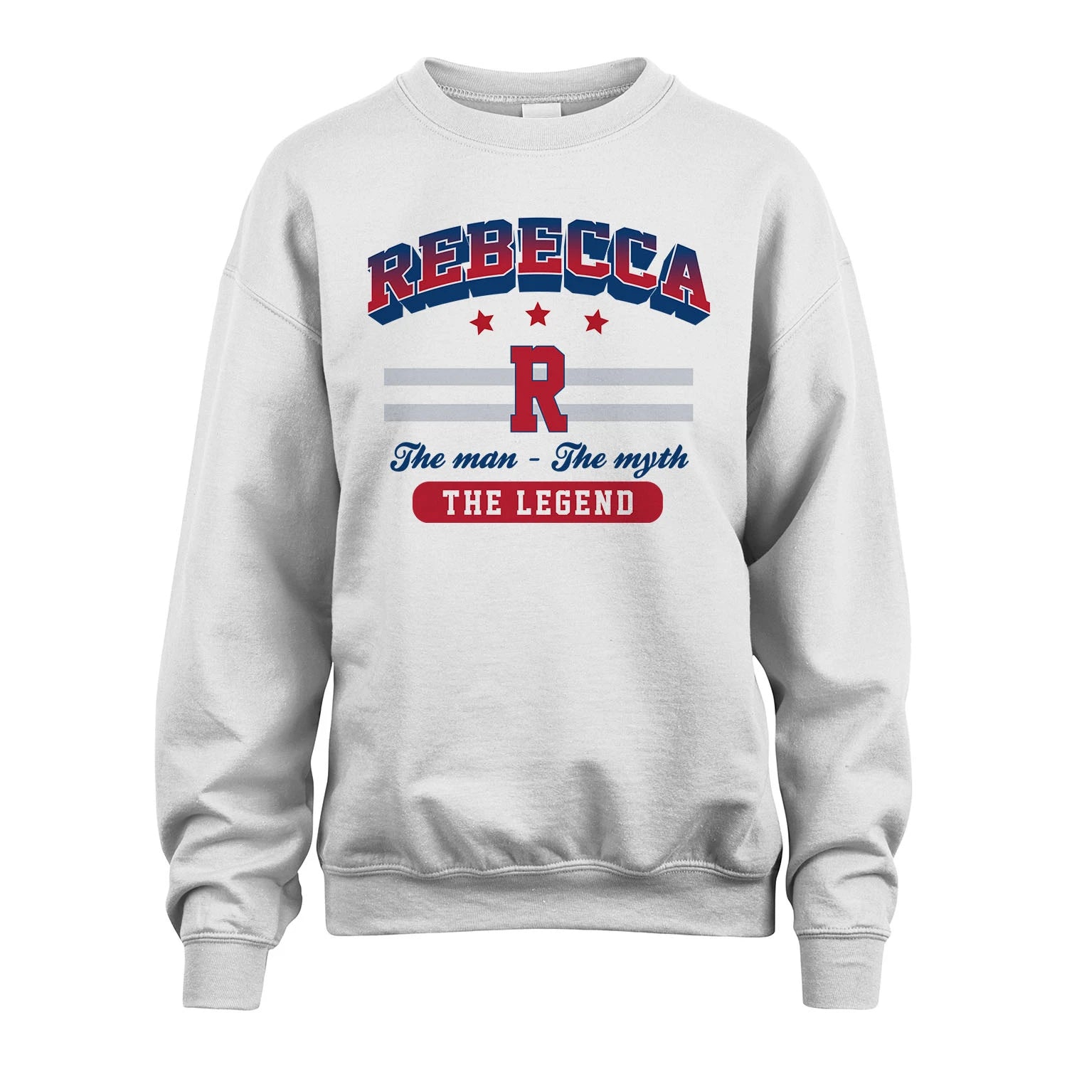 The Man The Myth The Legend With Your Name Shirt REBECCA M1-35