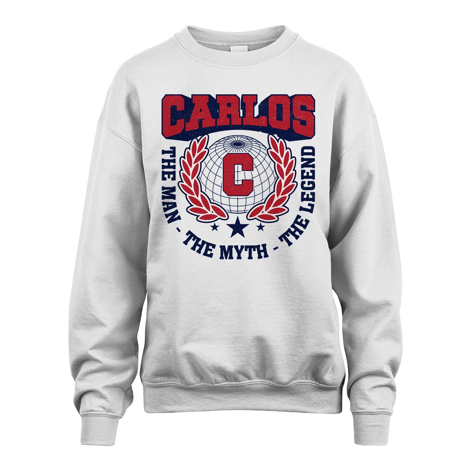 The Man The Myth The Legend Logo Shirt CARLOS M1-30