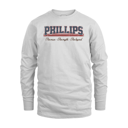 The Man The Myth The Legend Vintage Shirt PHILLIPS M1-6