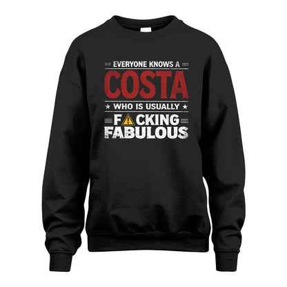 COSTA 13K1-565 Everyone Know A/An Name Who Is Usually...