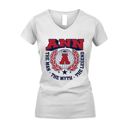 The Man The Myth The Legend Logo Shirt ANN M1-30