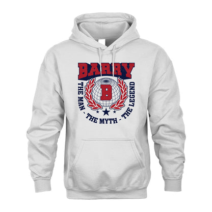 The Man The Myth The Legend Logo Shirt BARRY M1-30
