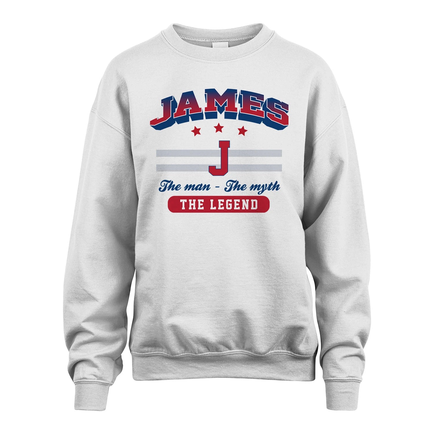 The Man The Myth The Legend With Your Name Shirt JAMES M1-35