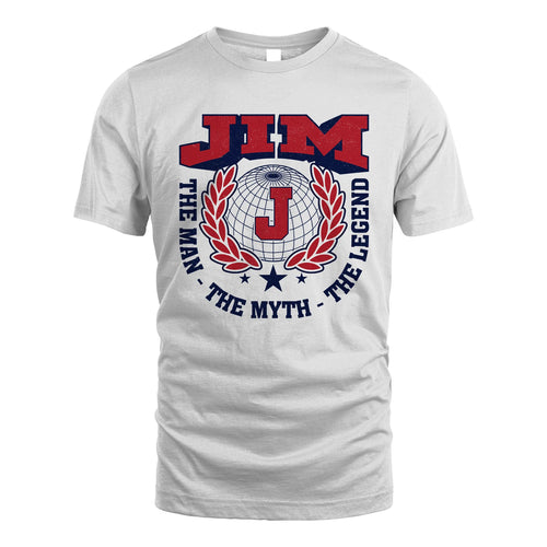 The Man The Myth The Legend Logo Shirt JIM M1-30