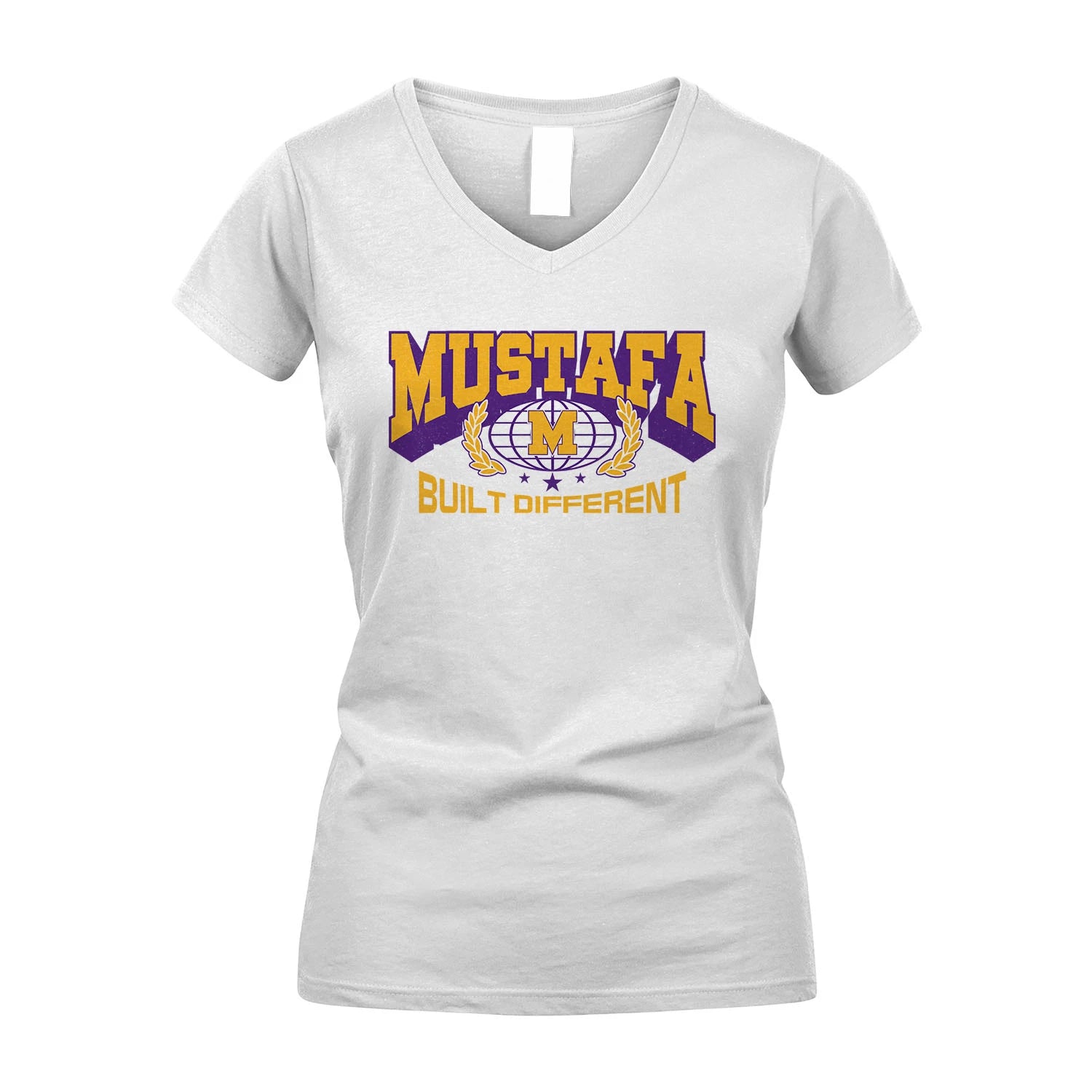 Your Name Built Different Sporty Shirt MUSTAFA M1-32