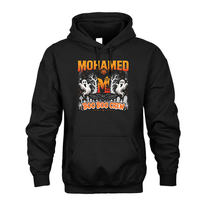 Boo Boo Crew Halloween Custom Name Shirt MOHAMED M1-28