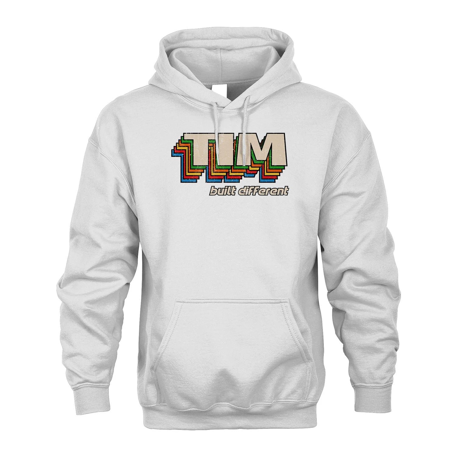 Your Name Built Different Retro Shirt TIM M1-26
