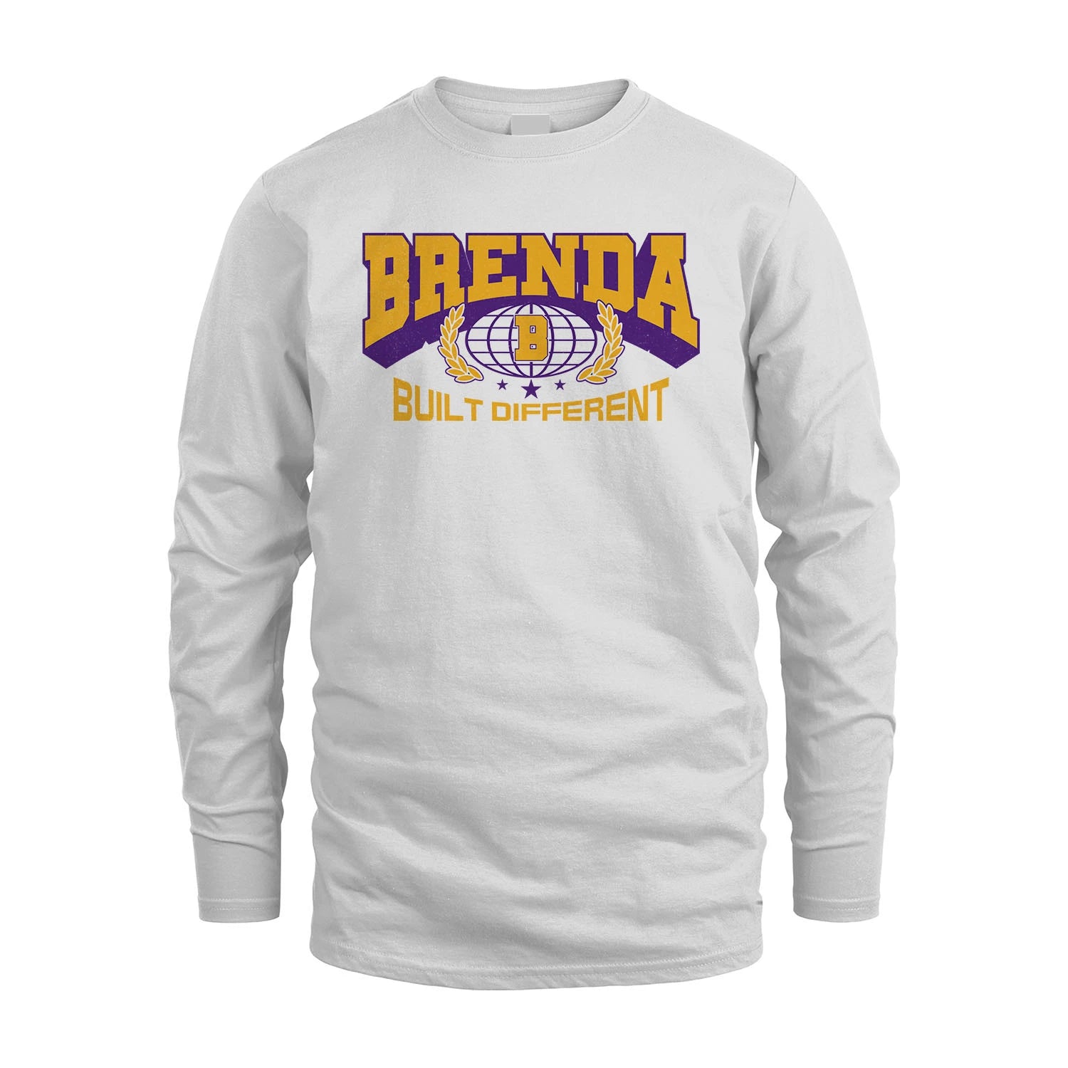Your Name Built Different Sporty Shirt BRENDA M1-32