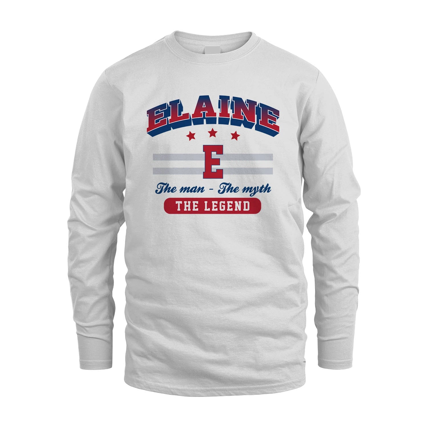 The Man The Myth The Legend With Your Name Shirt ELAINE M1-35