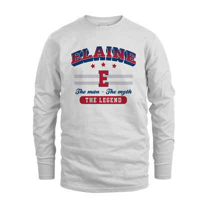 The Man The Myth The Legend With Your Name Shirt ELAINE M1-35