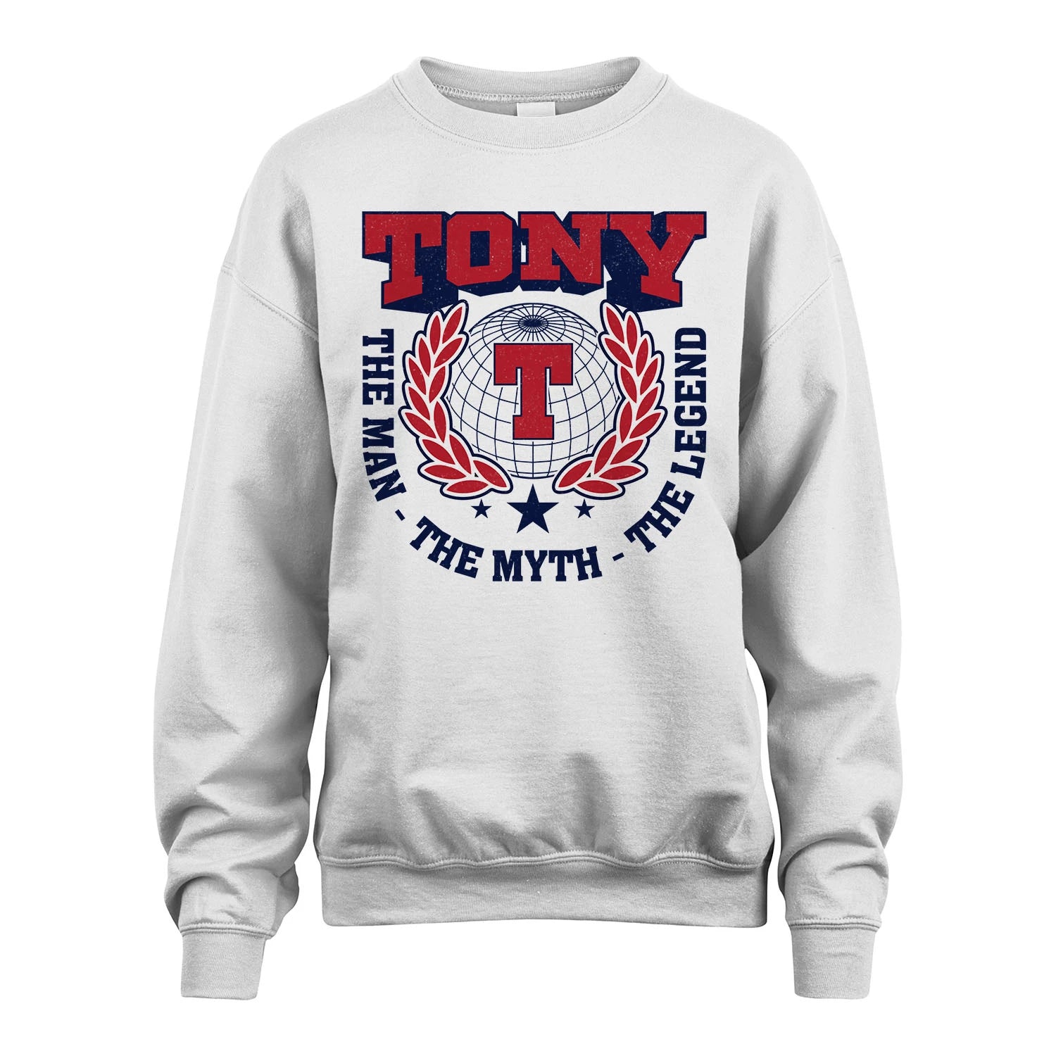 The Man The Myth The Legend Logo Shirt TONY M1-30