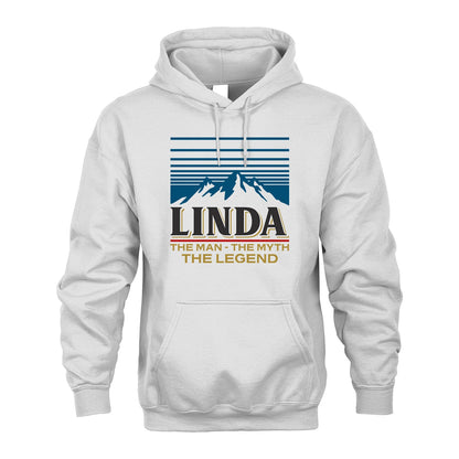 The Man The Myth The Legend Vintage Mountain Shirt LINDA M1-19