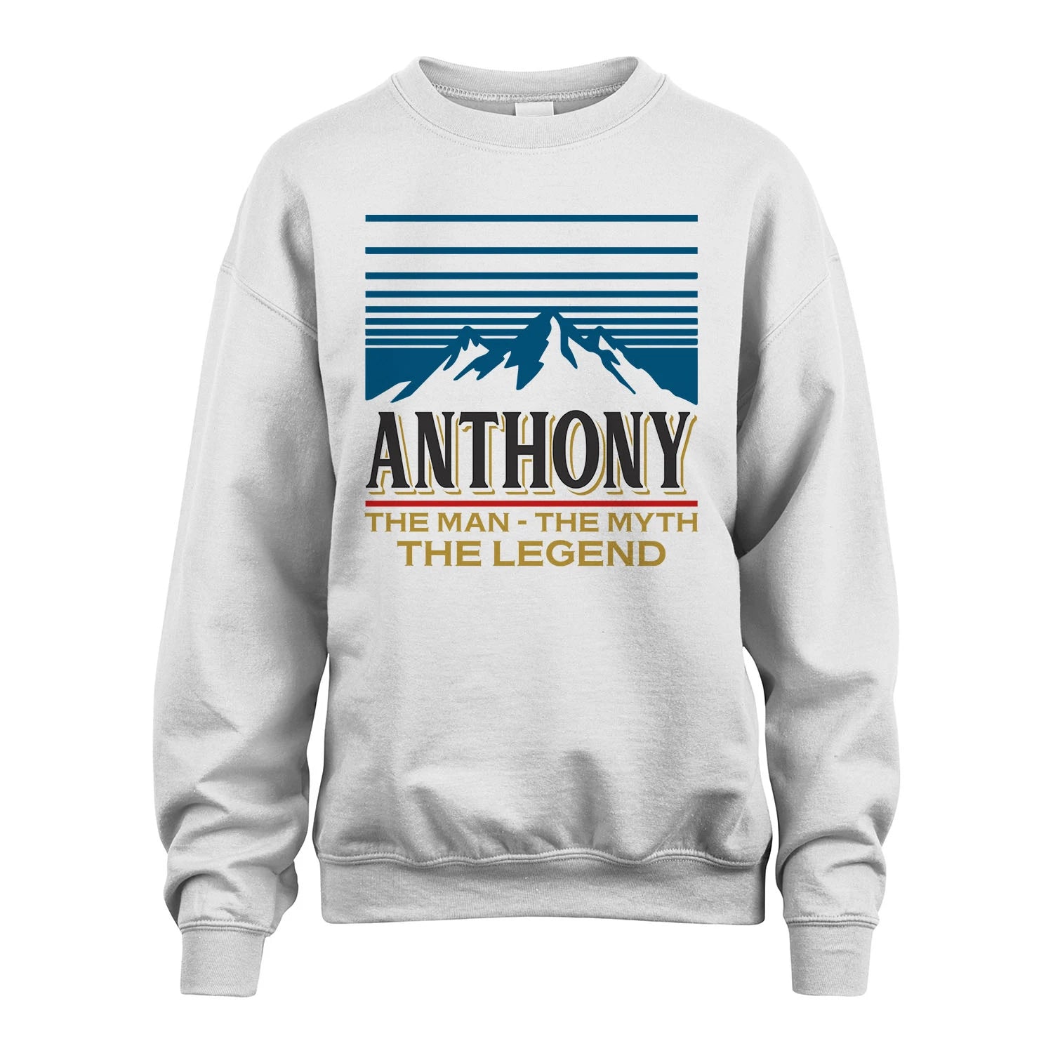 The Man The Myth The Legend Vintage Mountain Shirt ANTHONY M1-19