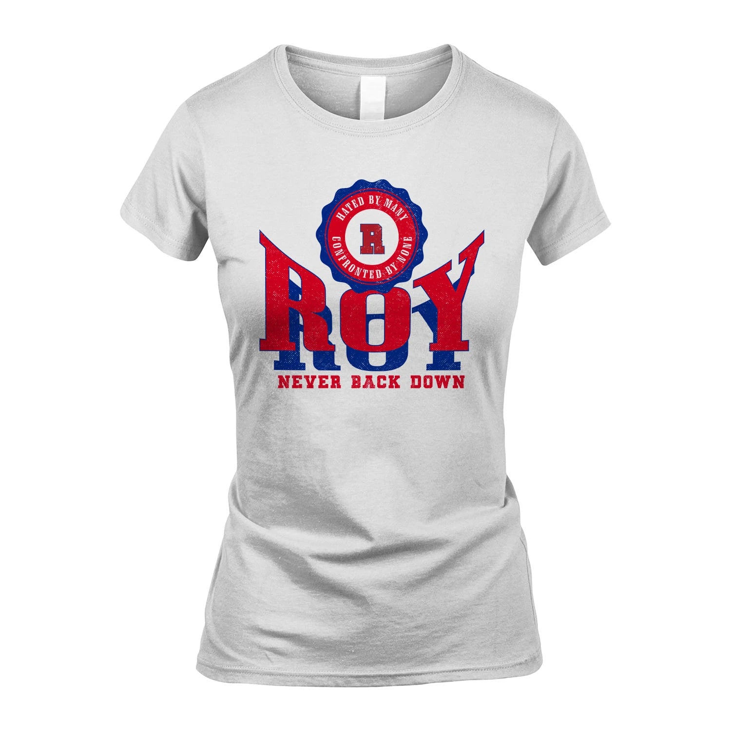 Your Name Never Back Down Shirt ROY M1-33