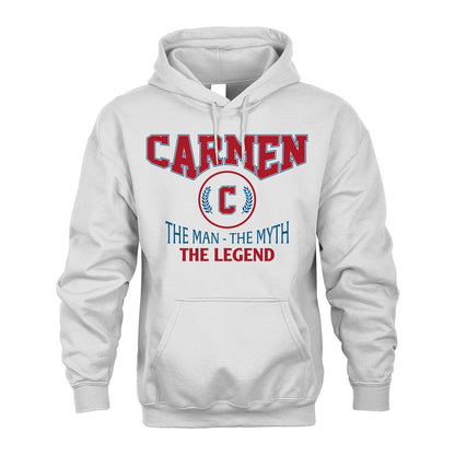The Man The Myth The Legend Jet Style Shirt CARMEN M1-9