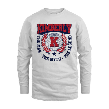 The Man The Myth The Legend Logo Shirt KIMBERLY M1-30