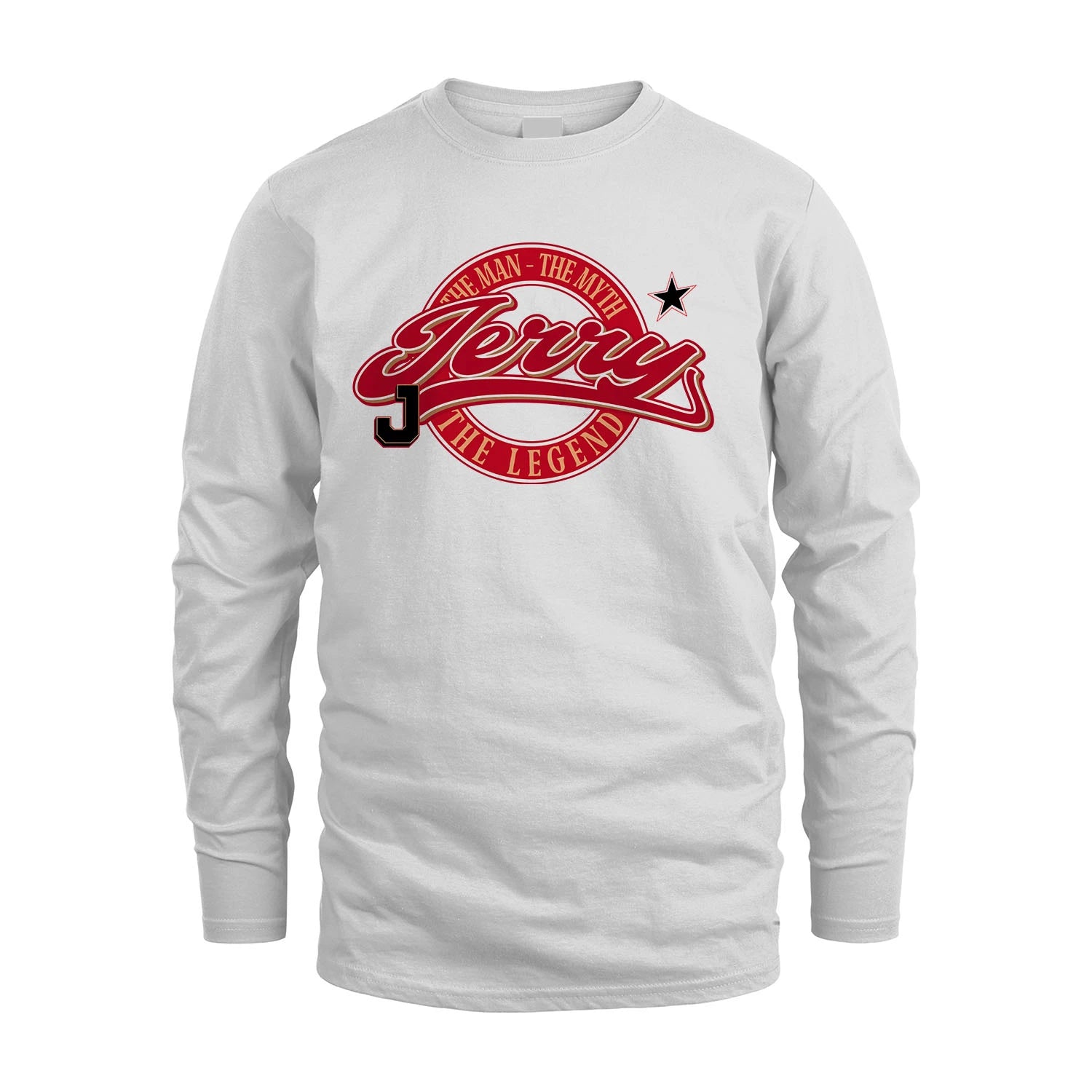 The Man The Myth The Legend Sporty Shirt JERRY M1-14