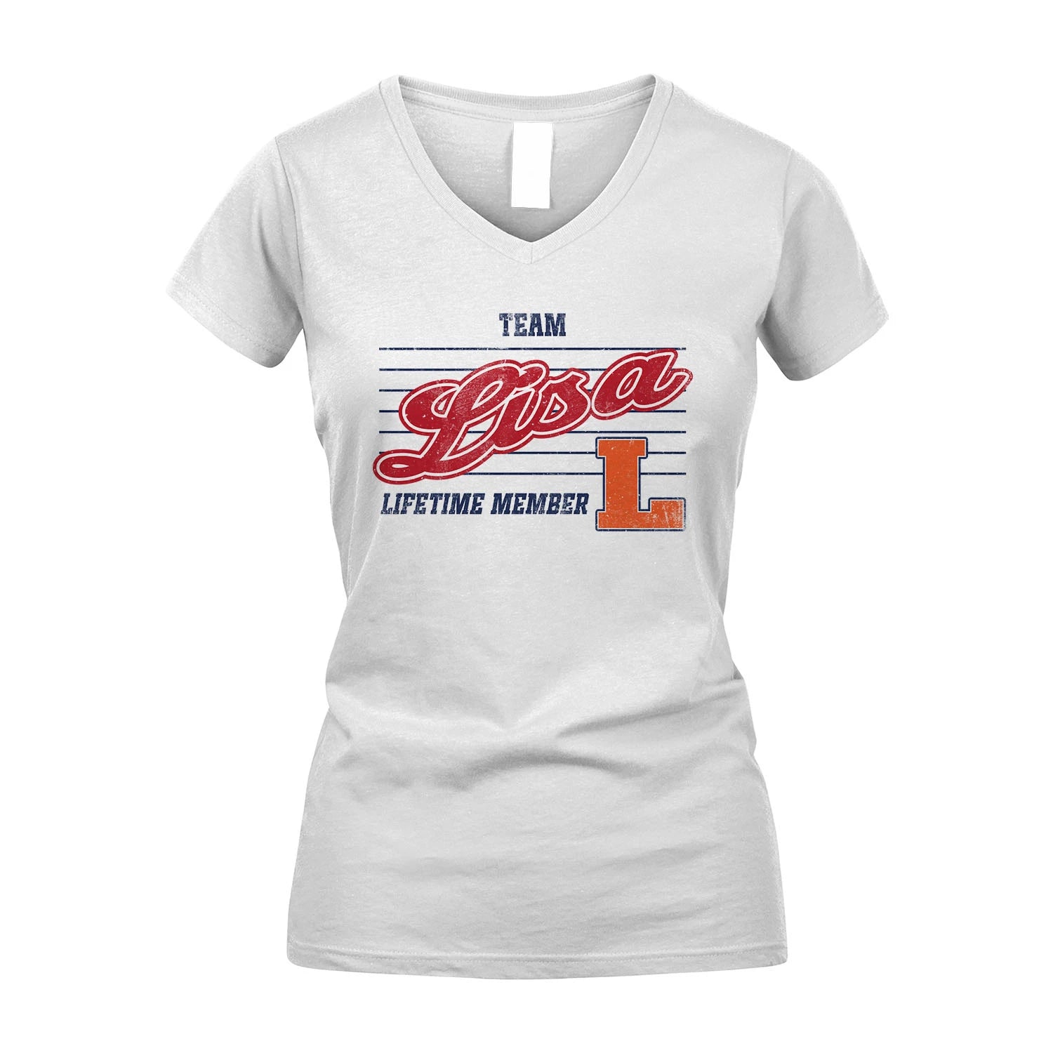 Team Your Name Lifetime Member Vintage Shirt LISA M1-24