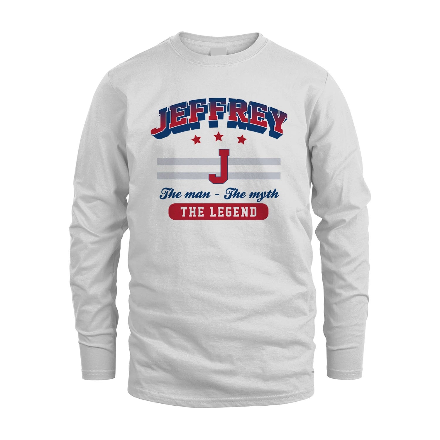 The Man The Myth The Legend With Your Name Shirt JEFFREY M1-35