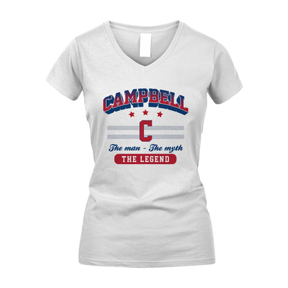 The Man The Myth The Legend With Your Name Shirt CAMPBELL M1-35
