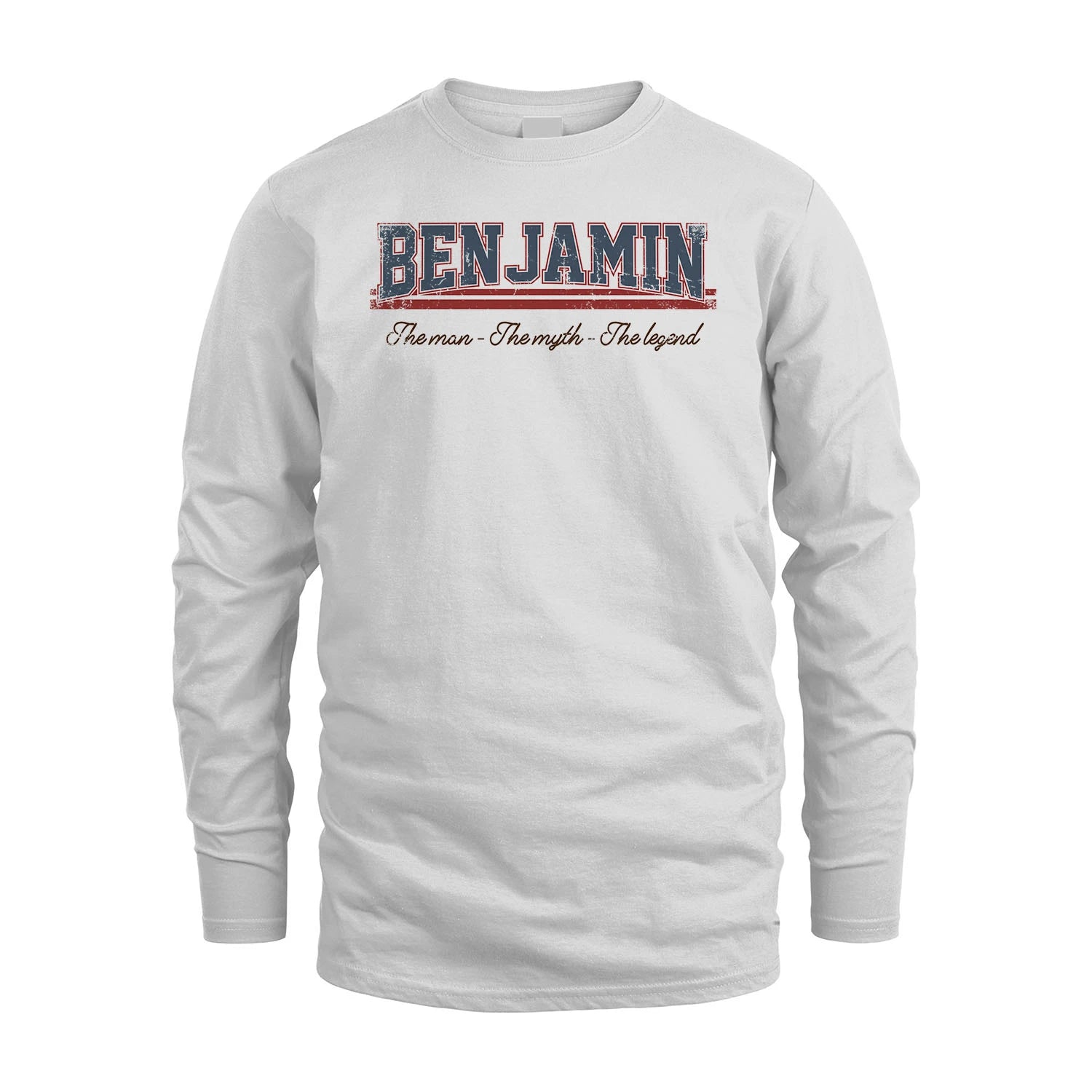 The Man The Myth The Legend Vintage Shirt BENJAMIN M1-6