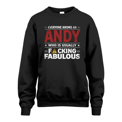 ANDY 13K1-565 Everyone Know A/An Name Who Is Usually...