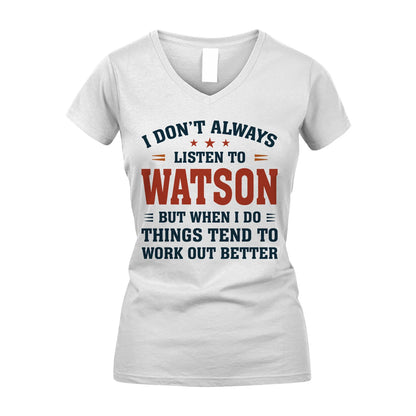 I Don't Always Listen To... WATSON M1-2