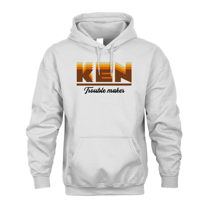 Your Name Trouble Maker Funny Shirt KEN M1-34