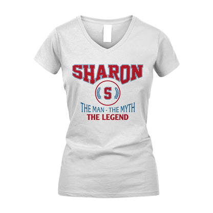 The Man The Myth The Legend Jet Style Shirt SHARON M1-9