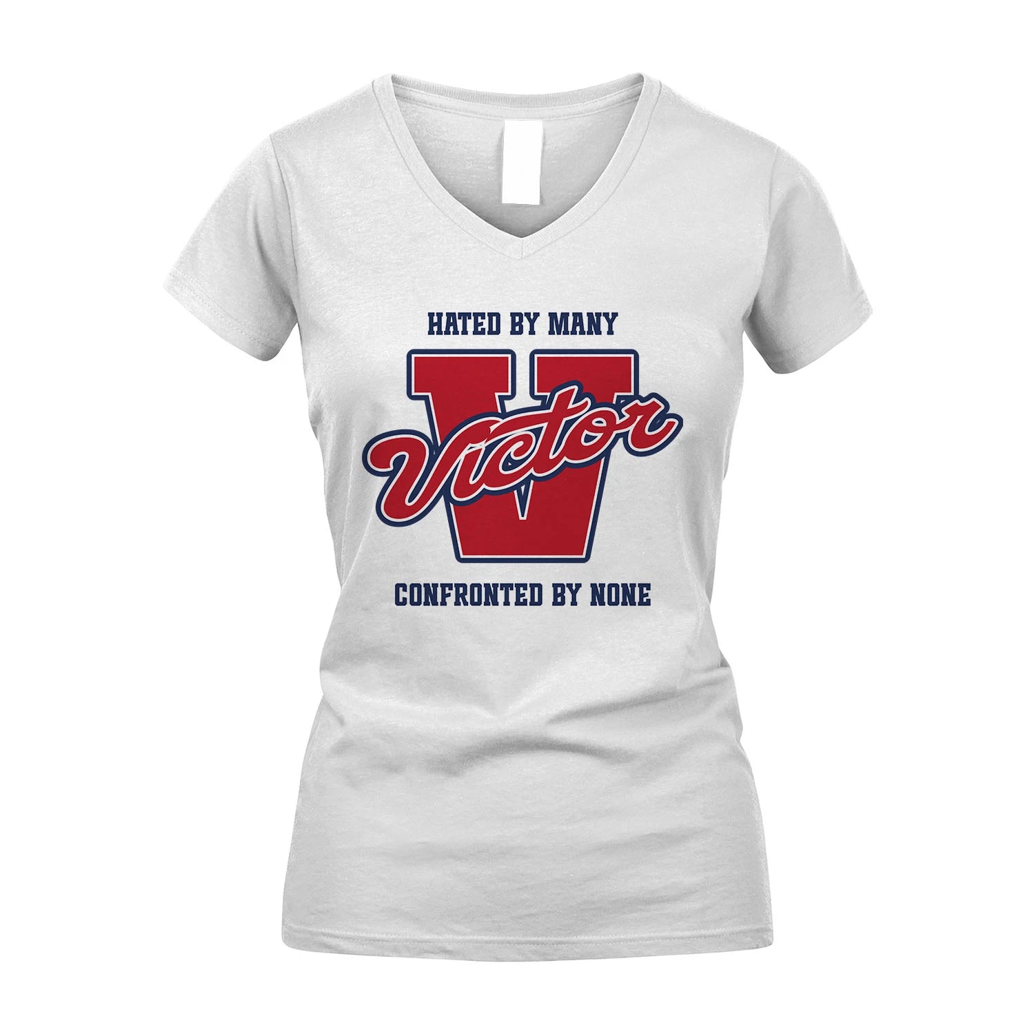 Hated By Many Confronted By None Personalized Name Shirt VICTOR M1-8