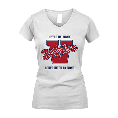 Hated By Many Confronted By None Personalized Name Shirt VICTOR M1-8