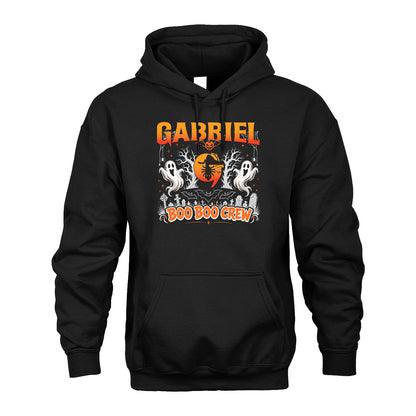 Boo Boo Crew Halloween Custom Name Shirt GABRIEL M1-28