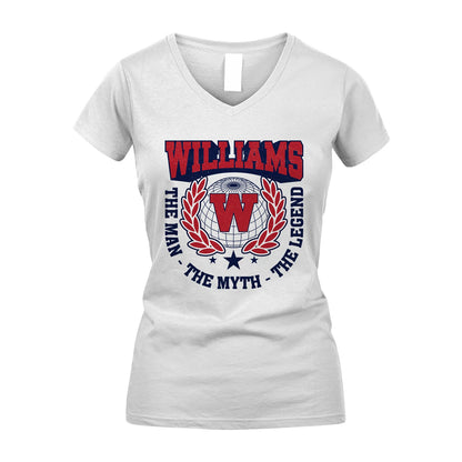 The Man The Myth The Legend Logo Shirt WILLIAMS M1-30