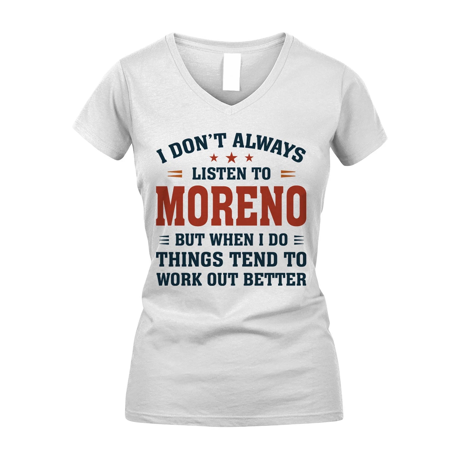 I Don't Always Listen To... MORENO M1-2