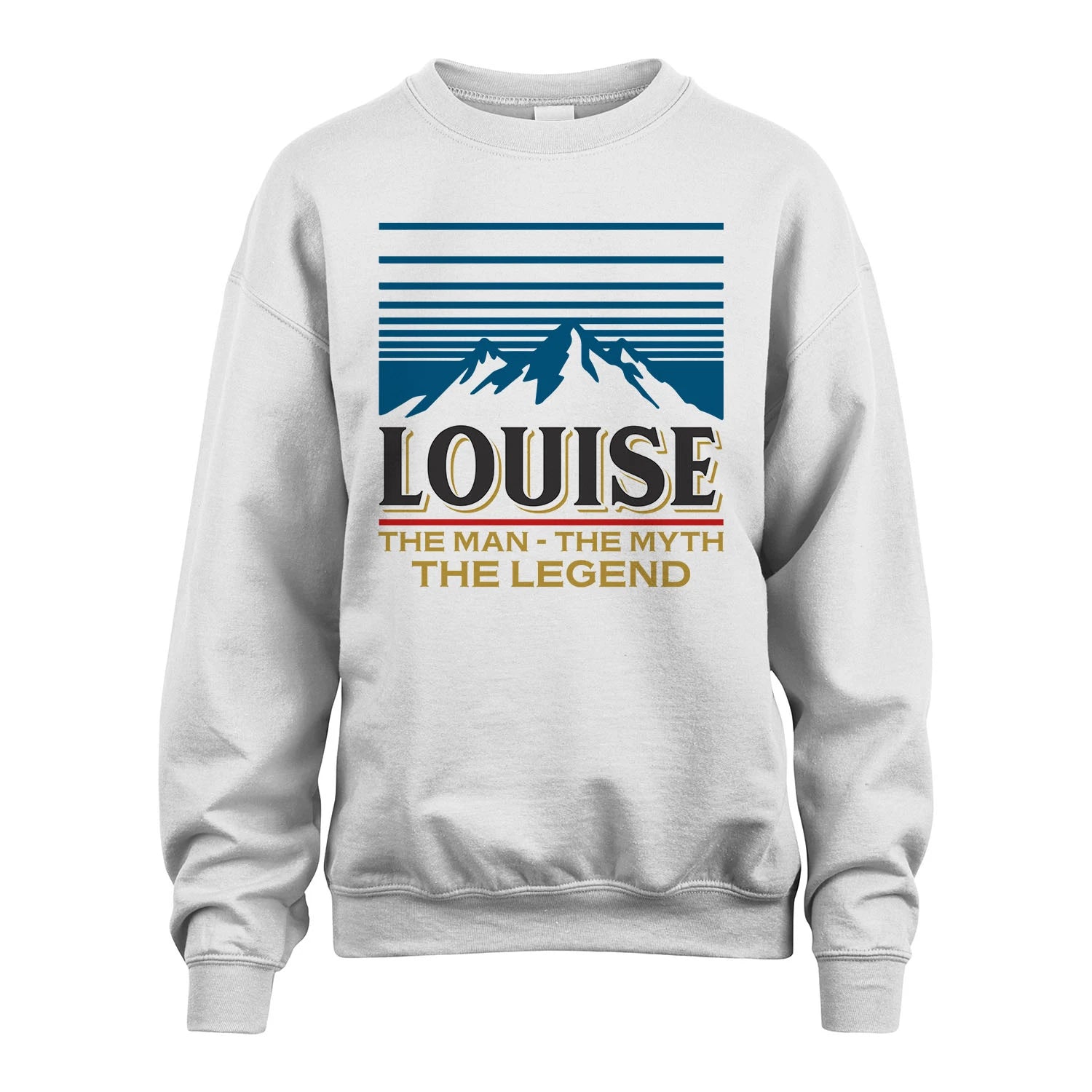 The Man The Myth The Legend Vintage Mountain Shirt LOUISE M1-19