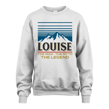 The Man The Myth The Legend Vintage Mountain Shirt LOUISE M1-19