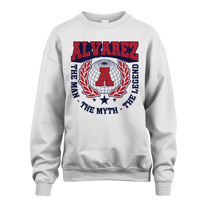 The Man The Myth The Legend Logo Shirt ALVAREZ M1-30