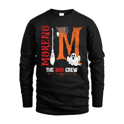 The Boo Crew Halloween With Your Name Shirt MORENO M1-23