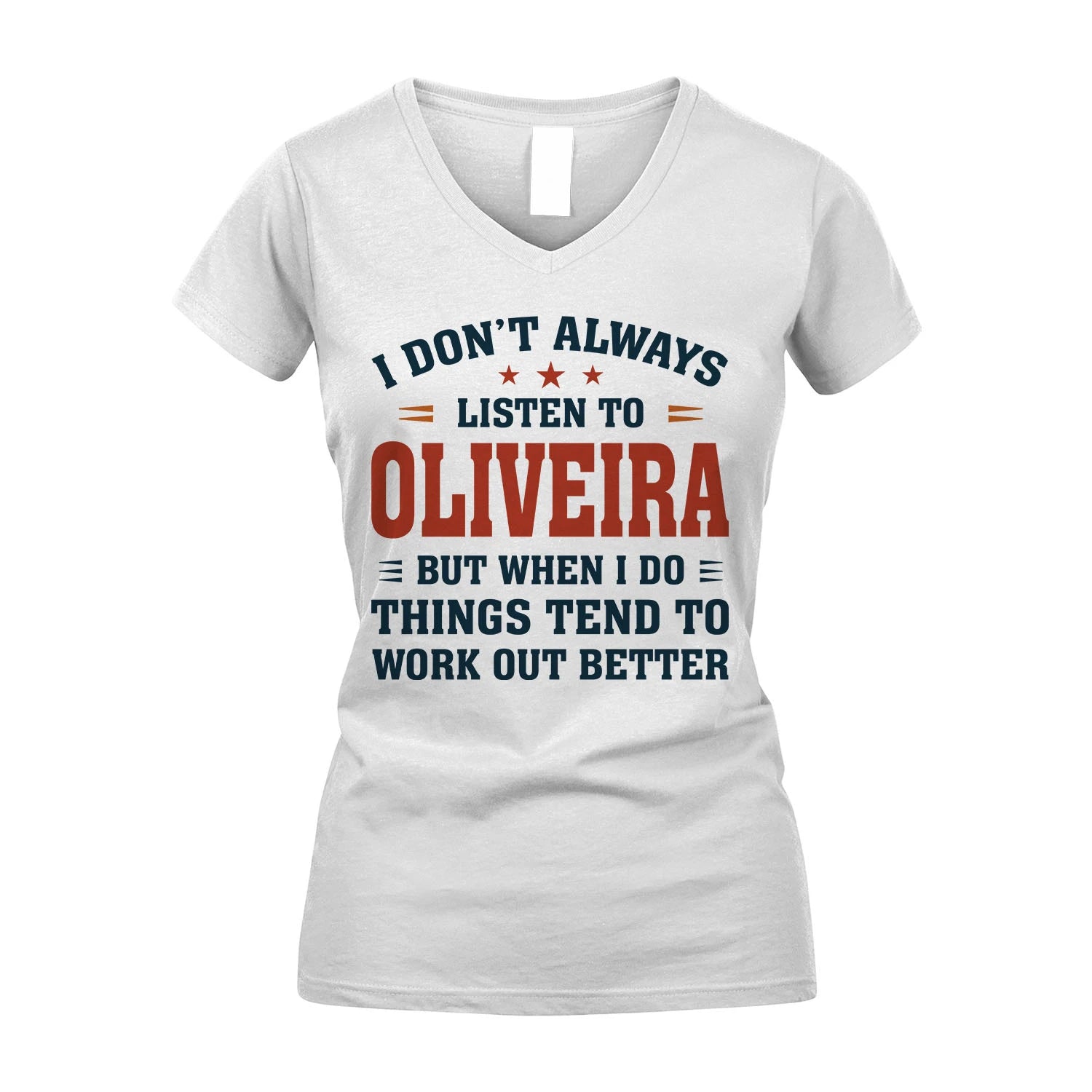 I Don't Always Listen To... OLIVEIRA M1-2