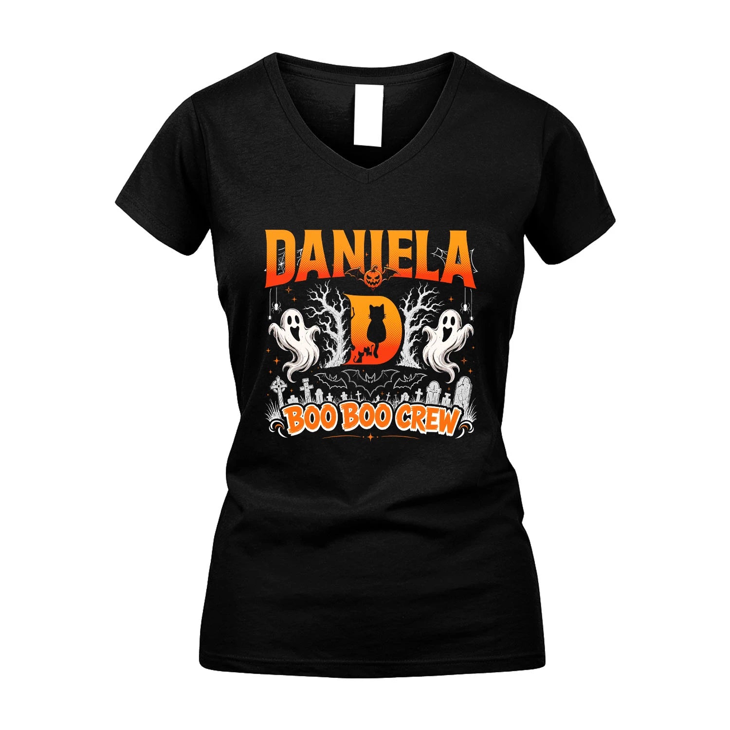 Boo Boo Crew Halloween Custom Name Shirt DANIELA M1-28