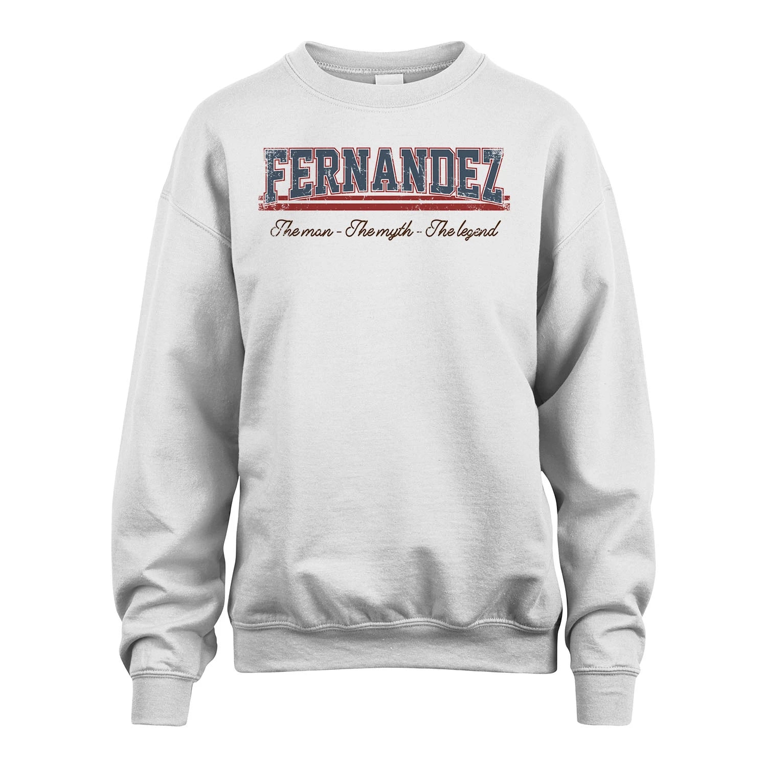 The Man The Myth The Legend Vintage Shirt FERNANDEZ M1-6