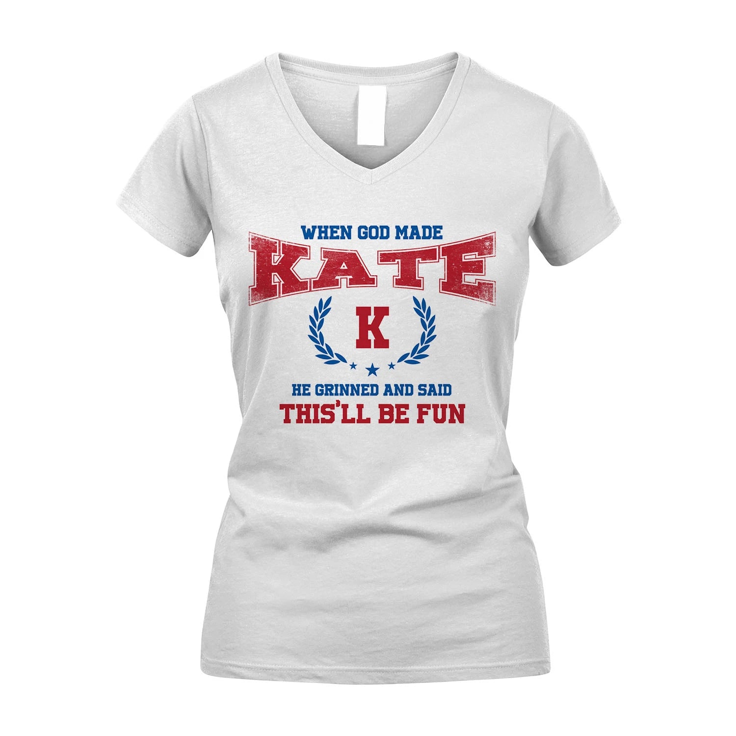 When God Made He Grinned And Said This'll Be Fun Shirt KATE M1-12