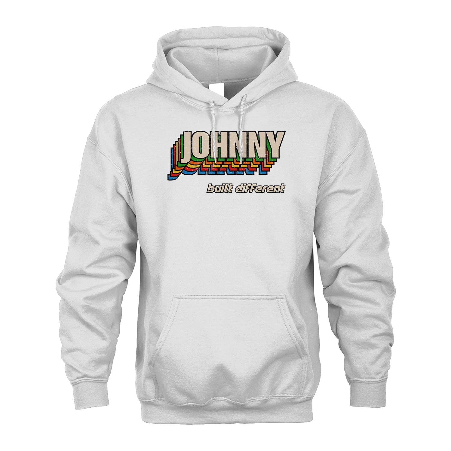 Your Name Built Different Retro Shirt JOHNNY M1-26
