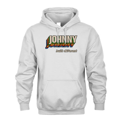 Your Name Built Different Retro Shirt JOHNNY M1-26