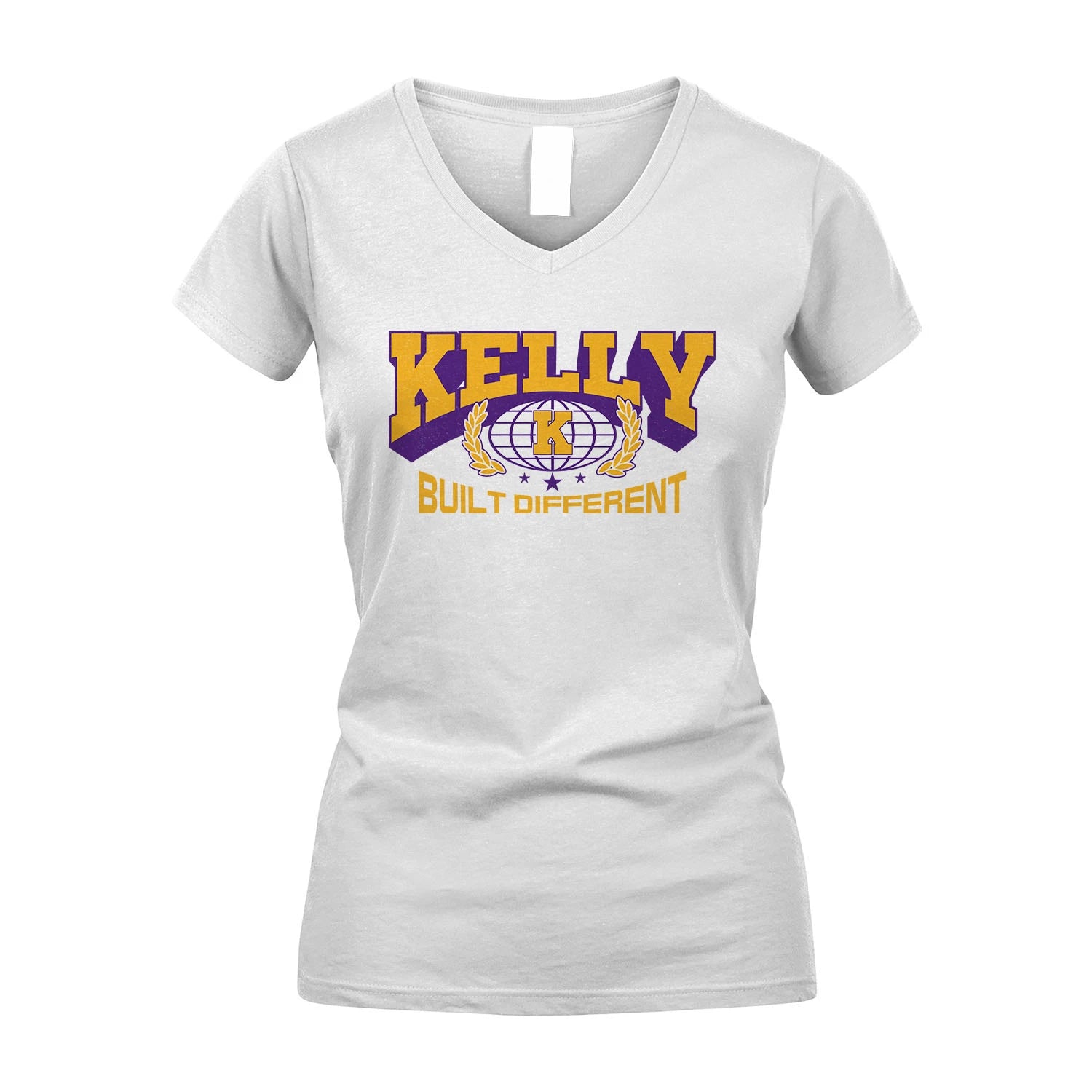 Your Name Built Different Sporty Shirt KELLY M1-32
