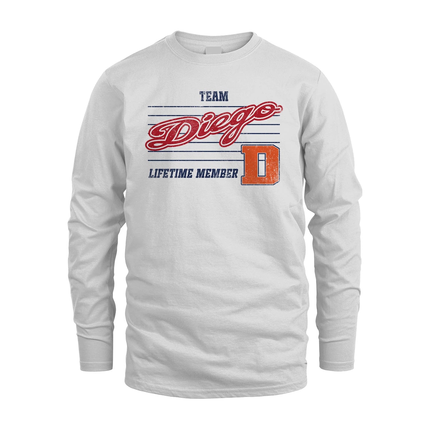 Team Your Name Lifetime Member Vintage Shirt DIEGO M1-24